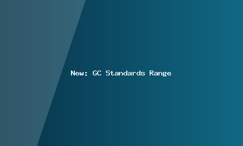 New: GC Standards Range Now Available