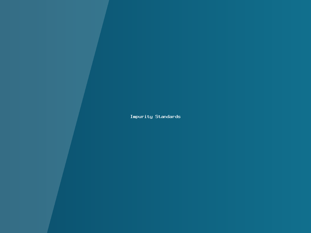 Impurity Standards